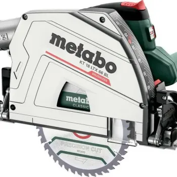 Metabo 18 Volt Δισκοπρίονο Βυθιζόμενο Πλαγιοκοπής Μπαταρίας KT 18 LTX 66 BL 6.01866.81