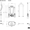 Metabo 18 Volt Ψεκαστήρας Πλάτης Μπαταρίας RSG 18 LTX 15 6.02038.85