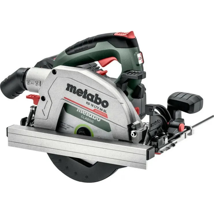Metabo Δισκοπρίονο Μπαταρίας 18 Volt (2x8.0Ah) KS 18 LTX 66 BL 6.11866.81