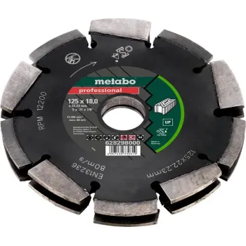 Metabo Διαμαντόδισκοι Για Αρμοκόφτες Professional Up 125mm 6.28298.00