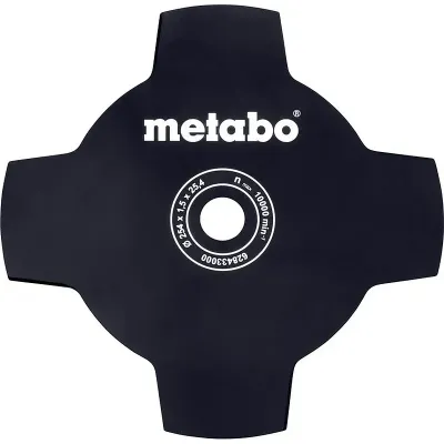 Metabo Δίσκος Κοπής 4 Λεπίδων 6.284330.00