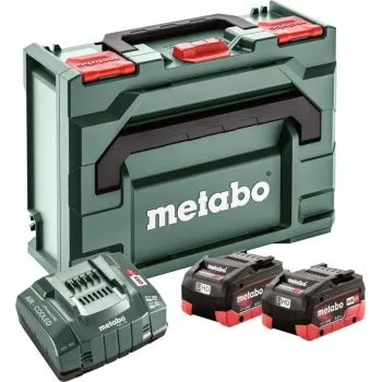 Metabo Σετ 2 Μπαταρίες Λιθίου 18V 10Ah με Φορτιστή 12-36V 685142000