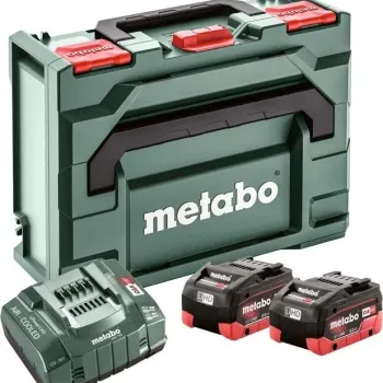 Metabo Σετ 2 Μπαταρίες Λιθίου 18V 10Ah με Φορτιστή 12-36V 685142000 
