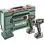 METABO 18 VOLT COMBO SET ΜΠΑΤΑΡΙΑΣ 2.1.10 BL LIHD SB 18 LT BL + SSD 18 LTX 200 BL 6.851240.00