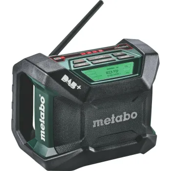 Metabo R 12-18 DAB+ BT Φορητό Ραδιόφωνο Μπαταρίας DAB με Bluetooth Μαύρο 600778850