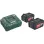 Metabo Σετ 2 Μπαταρίες Λιθίου 18V 5.5Ah με Φορτιστή 12-36V 685122000 