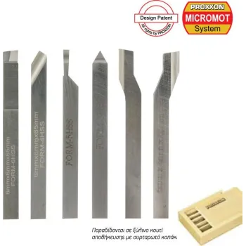 Proxxon Σετ Κοπτικών Εργαλείων 6x6x65mm 6τμχ 2452420