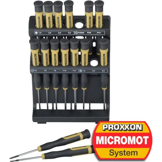 Proxxon Κατσαβίδια Ωρολογοποιών Σετ 15 τμχ 2814860