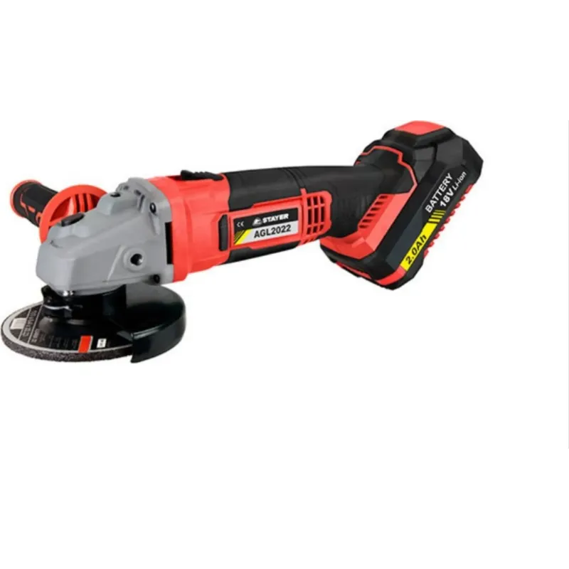 Stayer γωνιακός Τροχός 115mm Μπαταρίας 2x4Ah AGL 2024