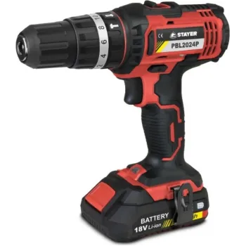 Stayer Κρουστικό Δραπανοκατσάβιδο Μπαταρίας 18V PBL 2024 PK