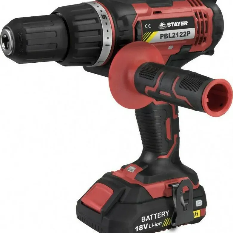 Stayer Κρουστικό Δραπανοκατσάβιδο Μπαταρίας 18V Solo PBL21P20