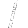 Inox Kiss Επεκτεινόμενη σκάλα αλουμινίου 2x10 σκαλοπατιών LAD210