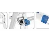 Inox Kiss Πολυμορφική σκάλα αλουμινίου 4x3 LAD403