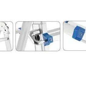Inox Kiss Πολυμορφική σκάλα αλουμινίου 4x3 LAD403