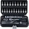 Bormann pro BHT5100 Καρυδάκια 1/4 Με Καστάνια - Προέκταση Σετ 46 Τεμ. 024675