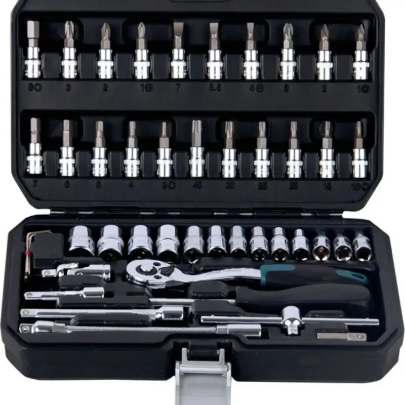 Bormann pro BHT5100 Καρυδάκια 1/4 Με Καστάνια - Προέκταση Σετ 46 Τεμ. 024675