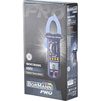 BORMANN PRO BDC3000 Αμπεροτσιμπίδα Ψηφιακή 600V 028444