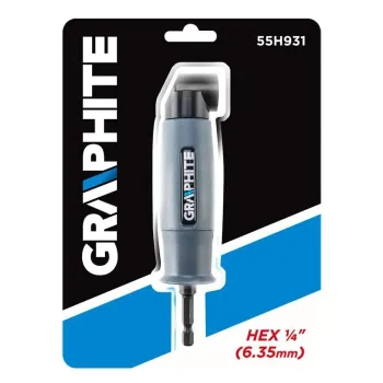 GRAPHITE Γωνιακό τσοκ 1/4   για μύτες 55H931