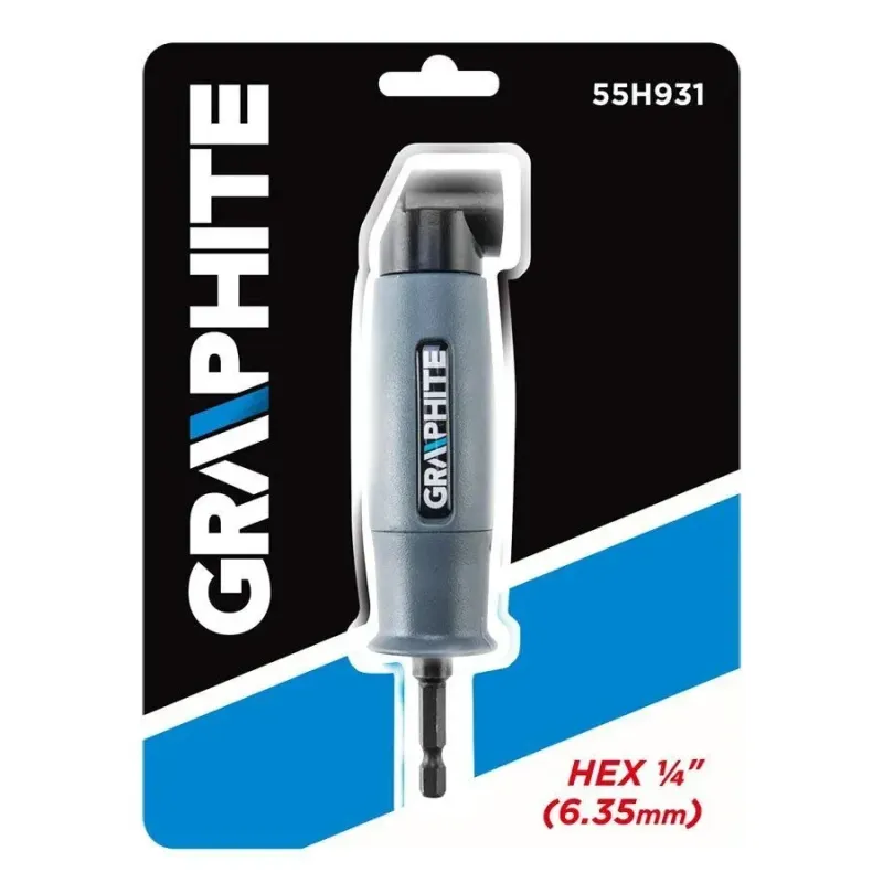 GRAPHITE Γωνιακό τσοκ 1/4   για μύτες 55H931