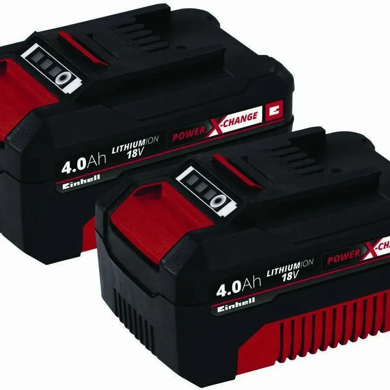 Einhell 2 Μπαταρίες Εργαλείου Λιθίου 18V με Χωρητικότητα 4Ah 4511489