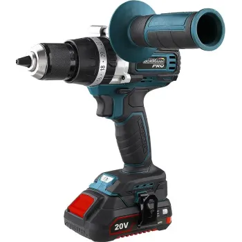 Bormann BBP5140 Κρουστικό Δραπανοκατσάβιδο BRUSHLESS 20V 2X2Ah 035145
