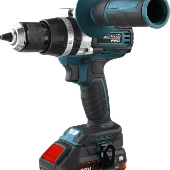 Bormann BBP5140 Κρουστικό Δραπανοκατσάβιδο BRUSHLESS 20V 2X2Ah 035145