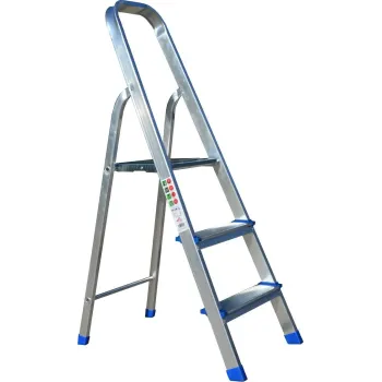 Profal Σκάλα Αλουμινίου Super  με 2+1 Σκαλοπάτια 126cm 200201