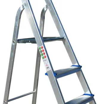 Profal Σκάλα Αλουμινίου Super  με 2+1 Σκαλοπάτια 126cm 200201