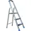 Profal Σκάλα Αλουμινίου Super  με 2+1 Σκαλοπάτια 126cm 200201