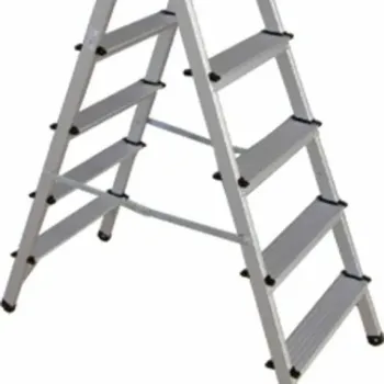 PROFAL Σκάλακι αλουμίνιου 4+4 duo 803004