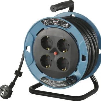 Bulle Μπαλαντέζα Καρούλι 4 Θέσεων με Καλώδιο 15m 607016