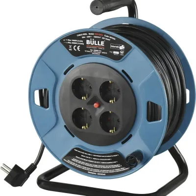Bulle Μπαλαντέζα Καρούλι 4 Θέσεων με Καλώδιο 50m 607020
