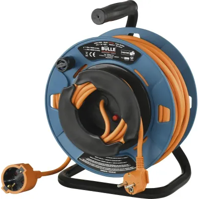 Bulle Μπαλαντέζα Καρούλι 1 Θέσης με Καλώδιο 27m 607025