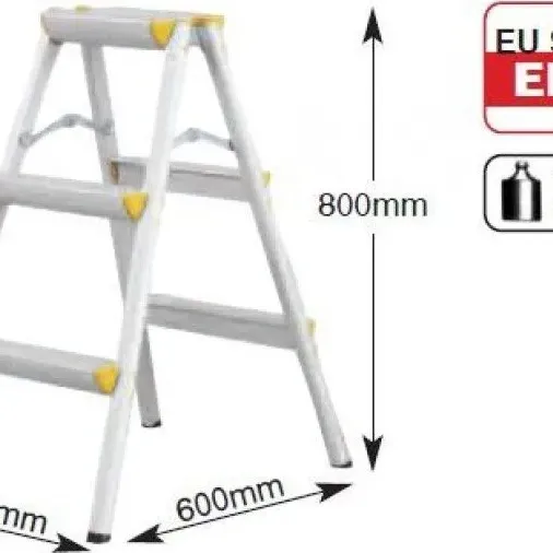 Bulle KA 3 Καβαλέτο Αλουμινίου με Μέγιστη Αντοχή 150kg 631021
