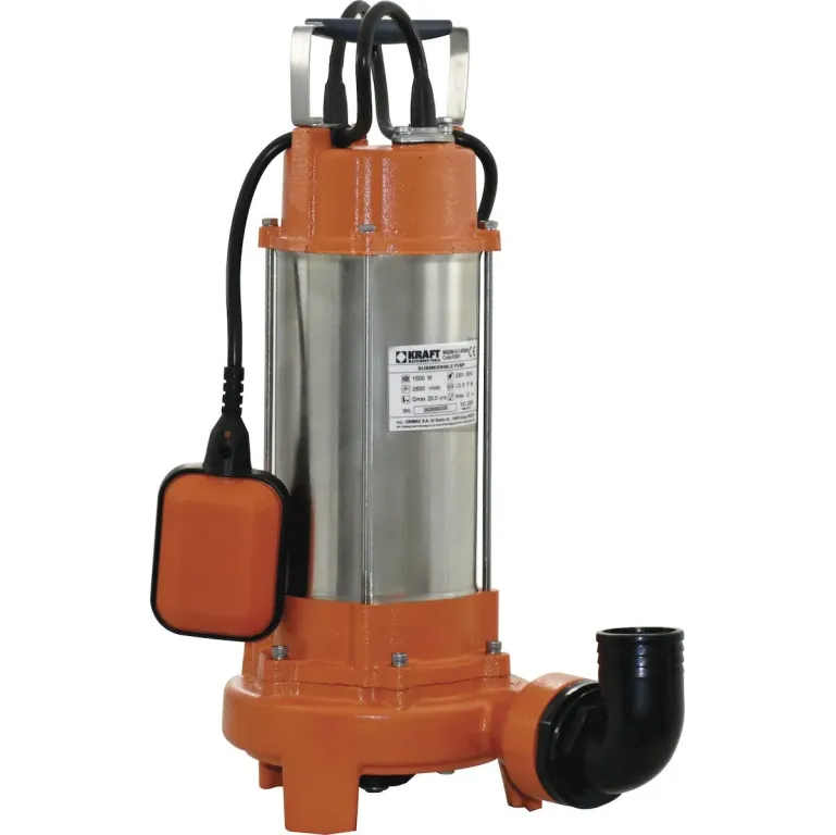 Kraft Αντλία Ακαθάρτων/Λυμάτων με Κοπτήρα 1500W 63561 
