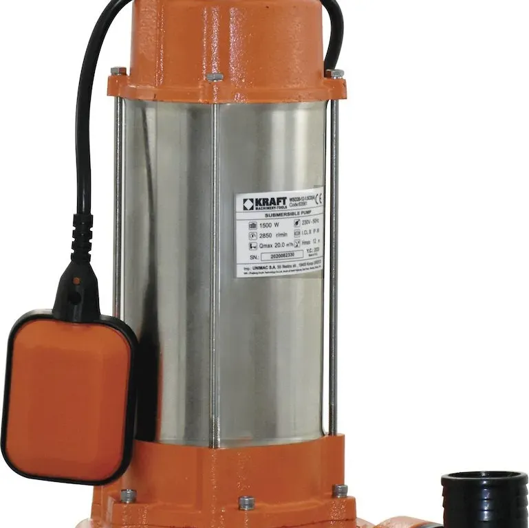 Kraft Αντλία Ακαθάρτων/Λυμάτων με Κοπτήρα 1500W 63561 