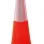 Inox Kiss Κώνος Σήμανσης LDPE με Μαύρη Βάση 100cm SAF100B