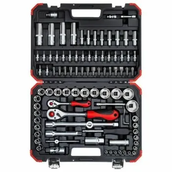 GEDORE RED ΣΕΤ ΚΑΡΥΔΑΚΙΑ 1/4+ 1/2 με 94 εργαλεια R46003094