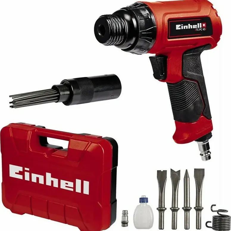 EINHELL TC-PC 45 SET Αεροκόπιδο Πνευματικό 6,3 bar με Εξαρτήματα 4139045
