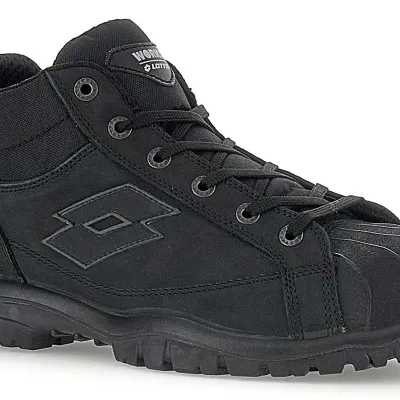 LOTTO JUMP 350 II MID S3L SR FO Παπούτσια Ασφαλείας ALL BLACK/ASPHALT 218702 2AF