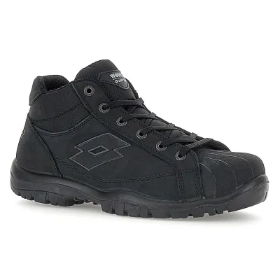 LOTTO JUMP 350 II MID S3L SR FO Παπούτσια Ασφαλείας ALL BLACK/ASPHALT 218702 2AF