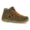 LOTTO JUMP 300 II MID S3L SR FO Παπούτσι Ασφαλείας MILITARY OLIVE/ ALL BLACK/SAMBA ORANGE  218703 AR3