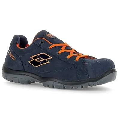 LOTTO JUMP 300 II S3L SR FO Παπούτσι Ασφαλείας NAVY BLUE/SAMBA ORANGE 218705 ALL