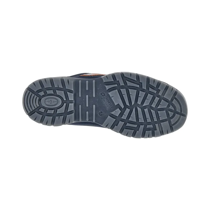 LOTTO JUMP 300 II S3L SR FO Παπούτσι Ασφαλείας NAVY BLUE/SAMBA ORANGE 218705 ALL
