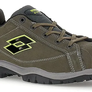 LOTTO JUMP 300 II S3L SR FO Παπούτσι Ασφαλείας MAJOR BROWN/ALL BLACK/ACACIA GREEN 218705 AR4
