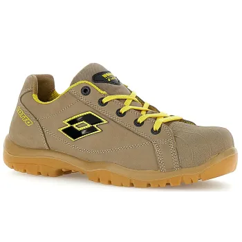 LOTTO JUMP 300 II S3L SR FO Παπούτσι Ασφαλείας COBBLESAND/ALL BLACK/BLAZING YELLOW 218705 AR5