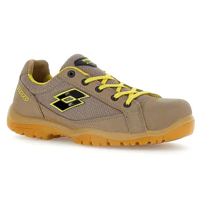 LOTTO JUMP 500 II S1PL SR FO Παπούτσι Ασφαλείας COBBLESAND/ALL BLACK/BLAZING YELLOW 218706 AR5