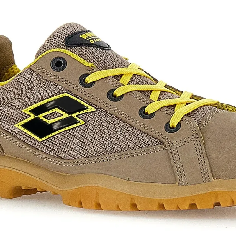 LOTTO JUMP 500 II S1PL SR FO Παπούτσι Ασφαλείας COBBLESAND/ALL BLACK/BLAZING YELLOW 218706 AR5