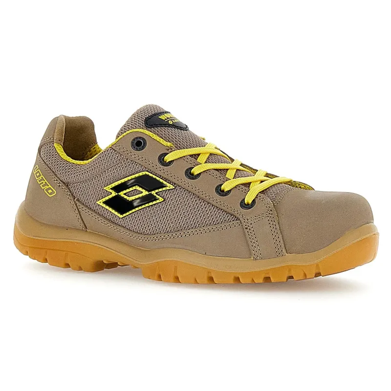 LOTTO JUMP 500 II S1PL SR FO Παπούτσι Ασφαλείας COBBLESAND/ALL BLACK/BLAZING YELLOW 218706 AR5