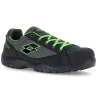 LOTTO JUMP 550 II S1PL SR FO Παπούτσι Ασφαλείας ALL BLACK/ASPHALT/SPRING GREEN 219443 ARB